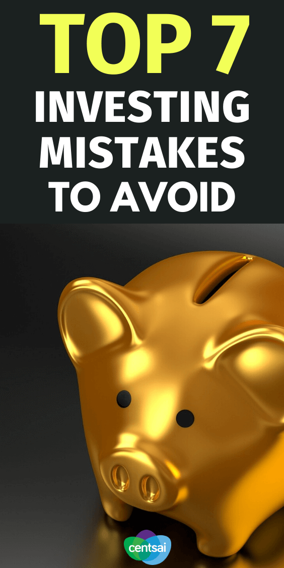 Learn from the errors of others — avoid these top investing mistakes to help ensure your portfolio stays healthy and profitable. Check out these money investment ideas for you and how to avoid investing mistakes. #CentSai #investingmistakes #investment #investing #investmenttips #investmentideas